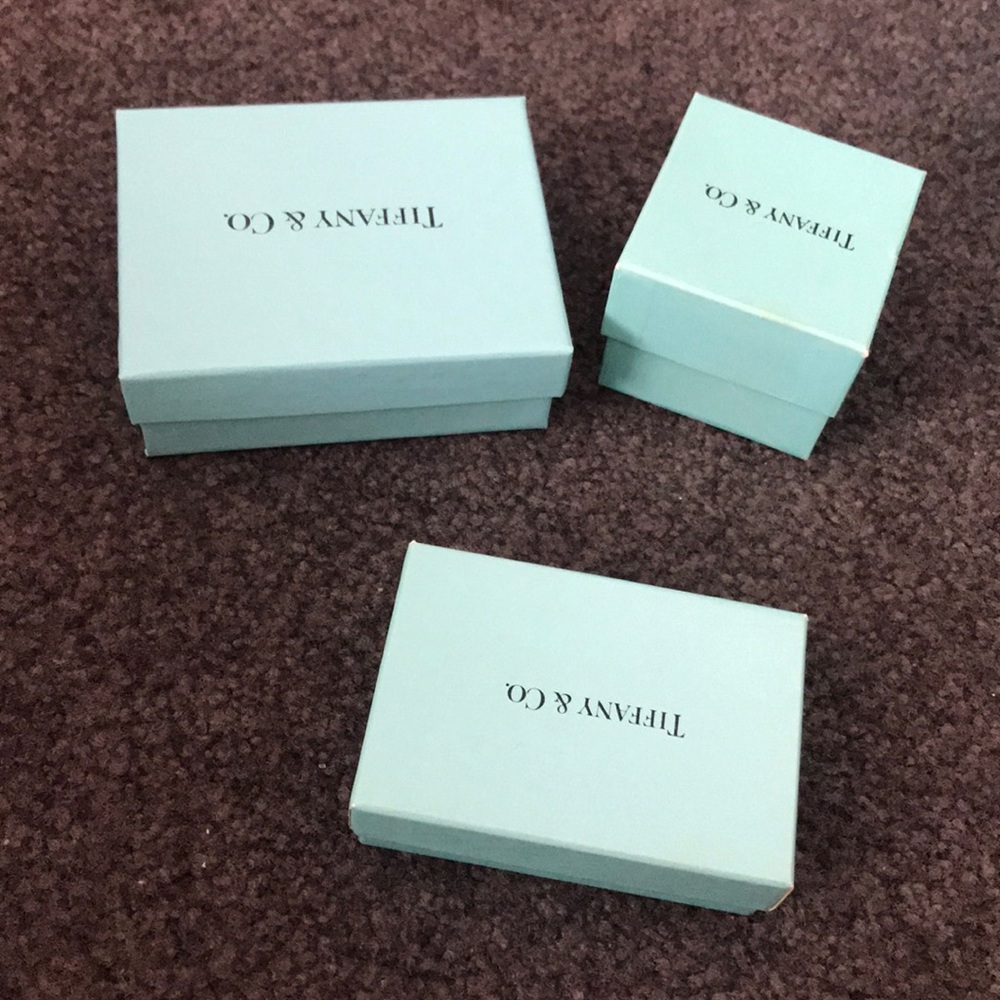Set of Three Tiffany & Co gift boxes - Picture 5 of 5